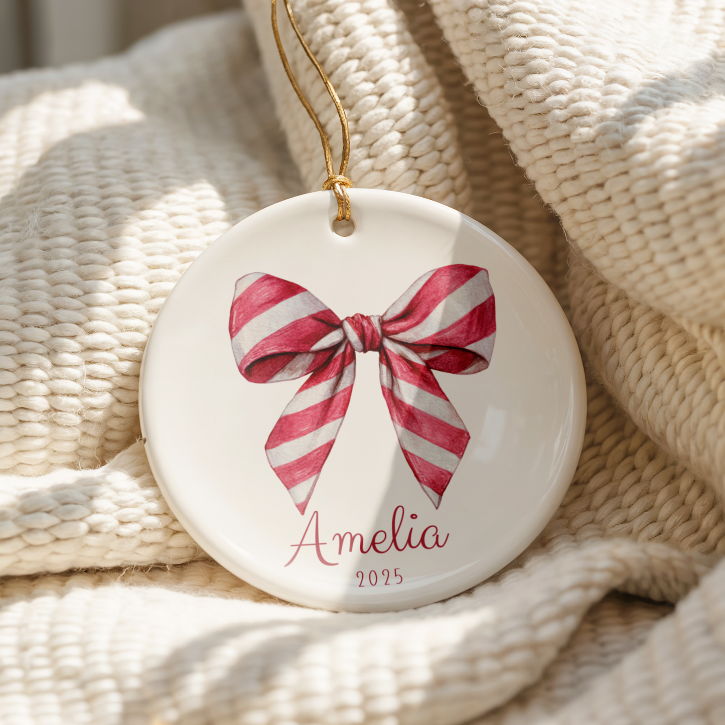 Personalised Baby's First Christmas,New Baby Gifts, Christmas Tree Decor