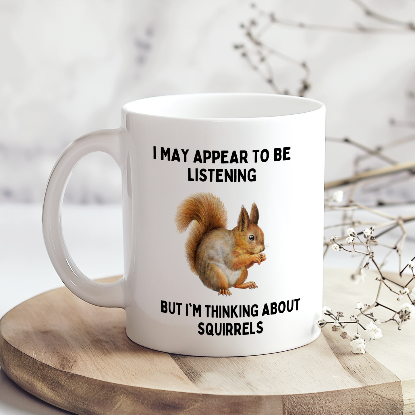 Squirrel Mug, Squirrel Gift, Funny Squirrel Gifts, Squirrel Lover Gift, Funny Mug