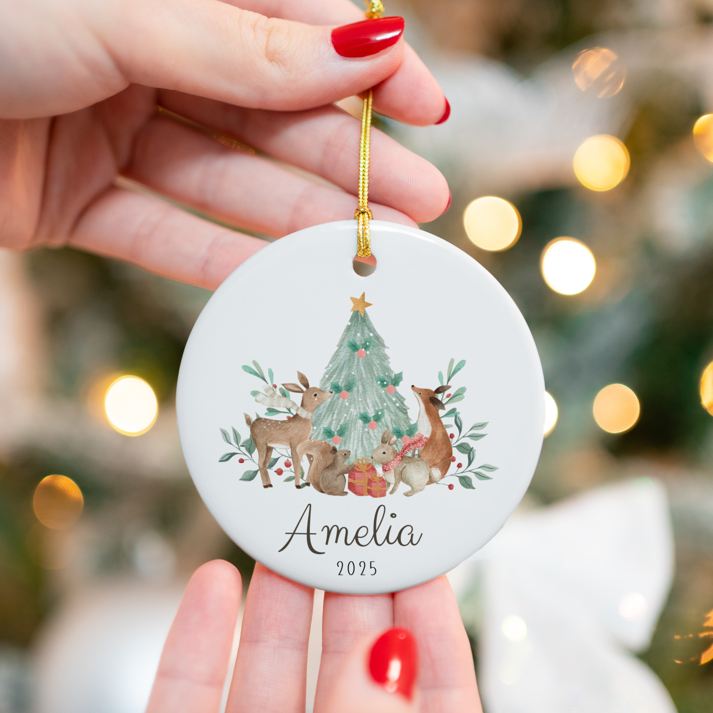 Personalised Baby's First Christmas,New Baby Gifts, Christmas Tree Decor