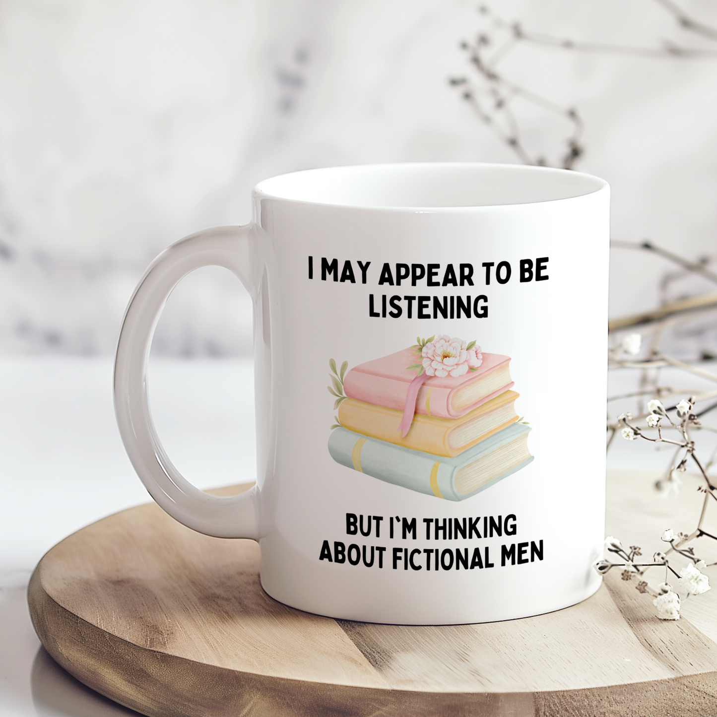 Book Mug, Fictional Men Gift, Funny Fictional Men Gifts, Book Lover Gift, Funny Mug