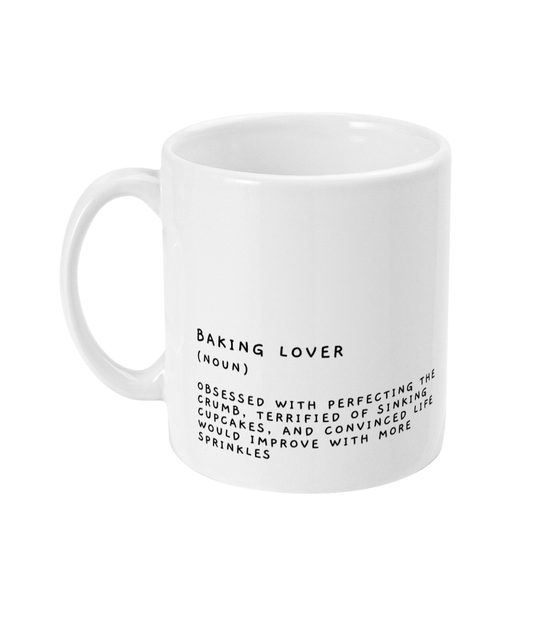 Baker's Mug, Funny Gifts For a Bakers, Baking gifts, Bake Mugs, Cake lover, baking lover - Peach and Pine