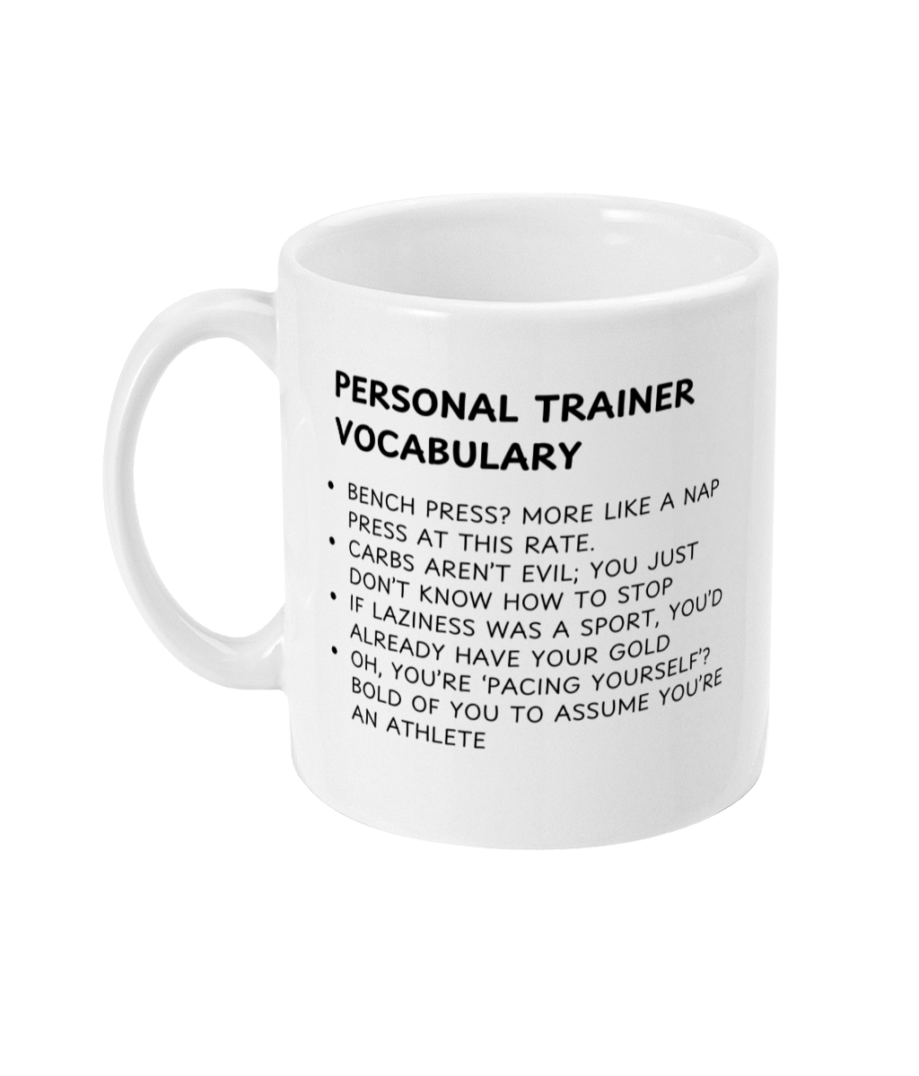 Personal Trainer Mug - Peach and Pine