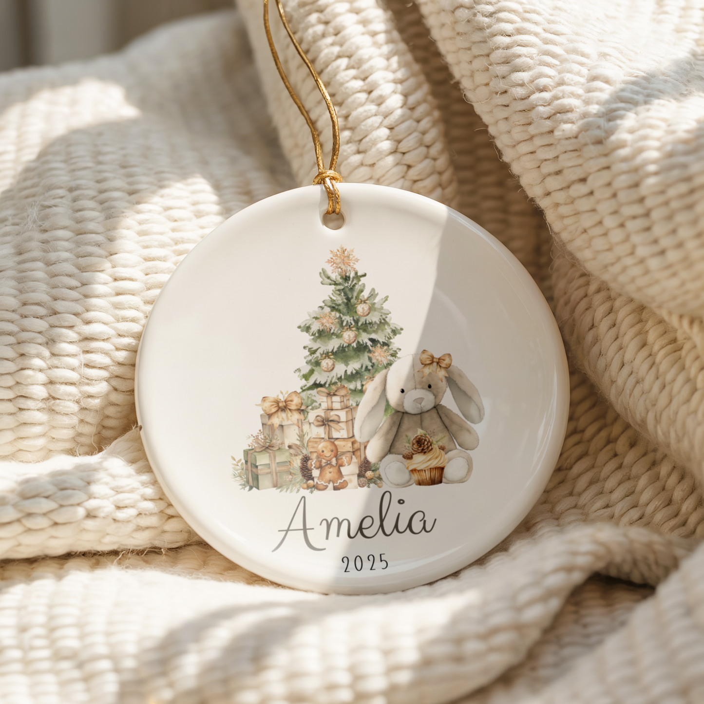 Personalised Baby's First Christmas,New Baby Gifts, Christmas Tree Decor