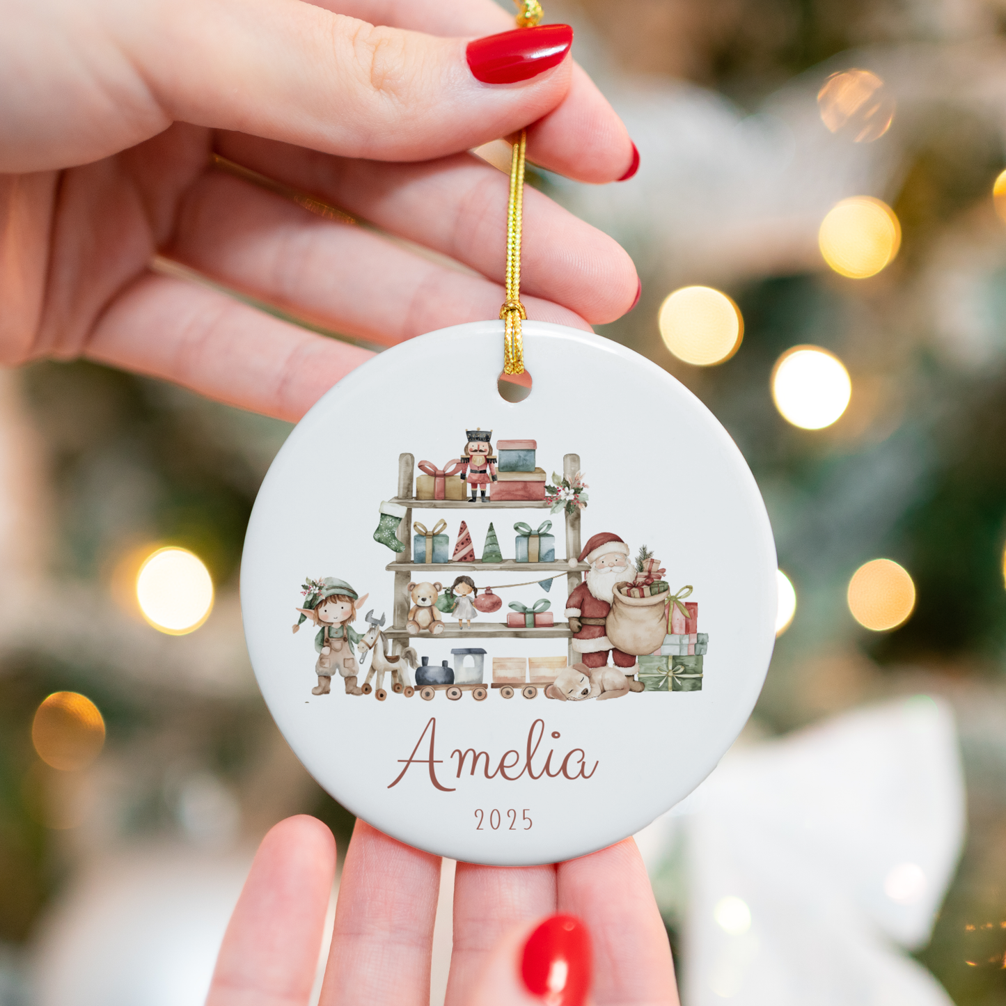 Personalised Baby's First Christmas,New Baby Gifts, Christmas Tree Decor