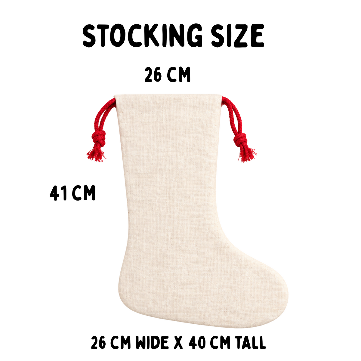 Personalised Black Labrador Christmas Stocking
