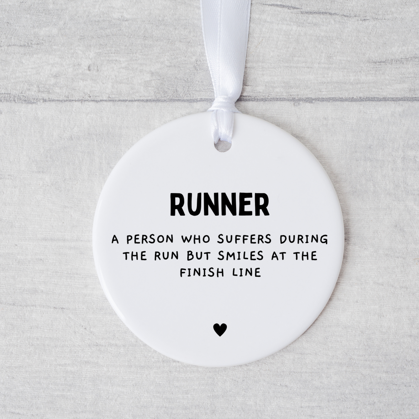 Funny runner gift for him or her, unique running gift idea, humorous fitness present for marathon runners and joggers