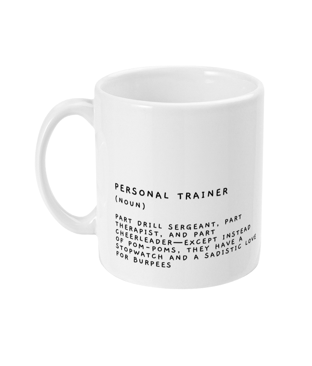Personal Trainer Mug - Peach and Pine