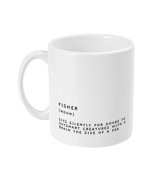 Fishing mug, Fishing lover, Fishing Gift, Fisherman gift, Funny Mug - Peach and Pine