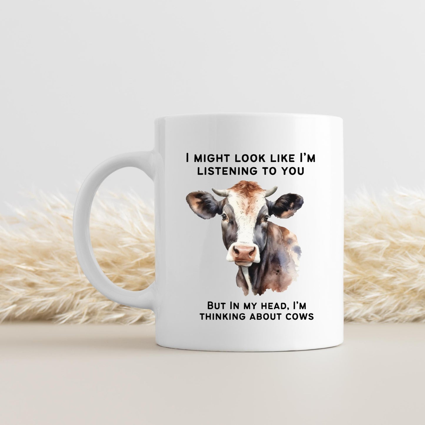 Cow Mug, Gifts For Cow Lovers, Funny Mug, Novelty Mug,Funny Farmer Gift, Cow Present, Farmer mug