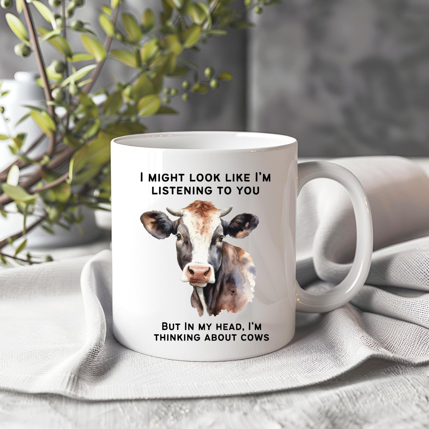 Cow Mug, Gifts For Cow Lovers, Funny Mug, Novelty Mug,Funny Farmer Gift, Cow Present, Farmer mug