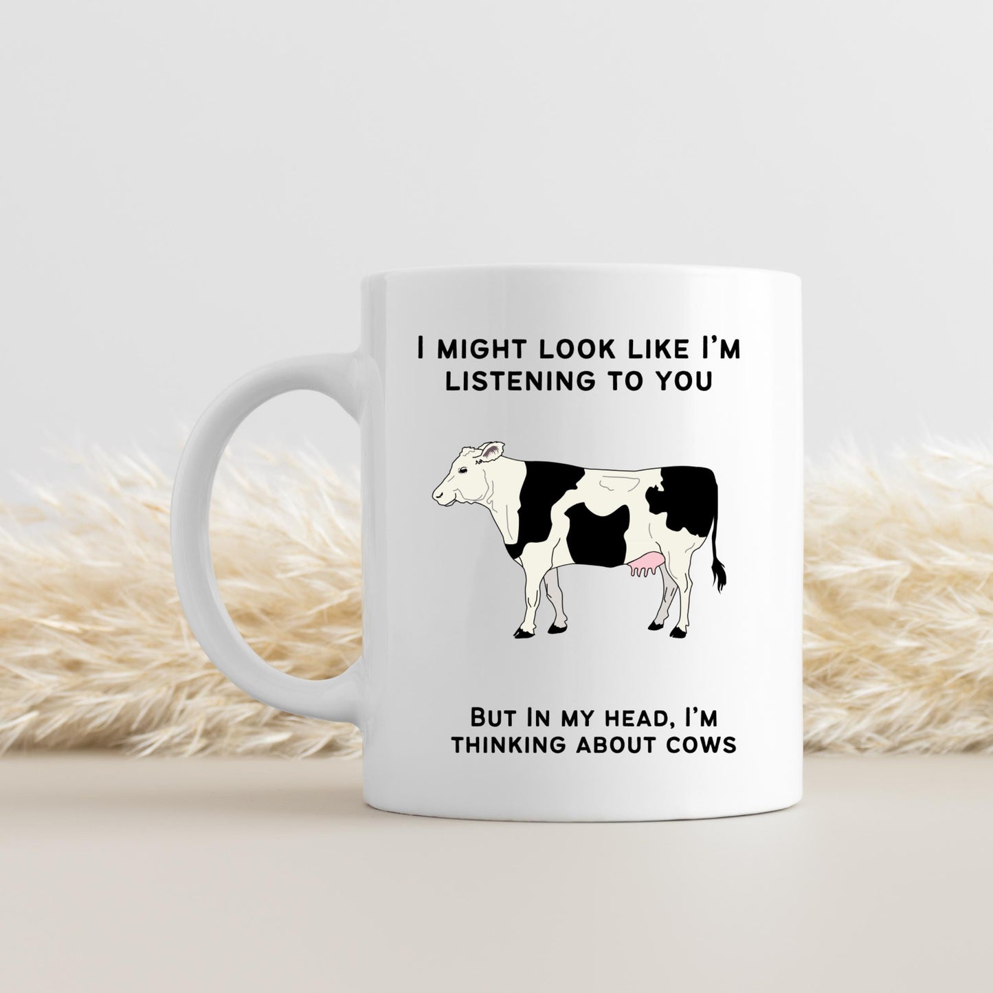 Cow Mug, Gifts For Cow Lovers, Funny Mug, Novelty Mug,Funny Farmer Gift, Cow Present, Farmer mug