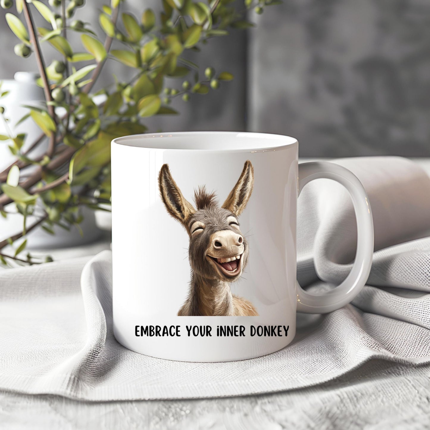 Donkey Mug, Donkey Lover Gifts,Funny Novelty Gift Mug