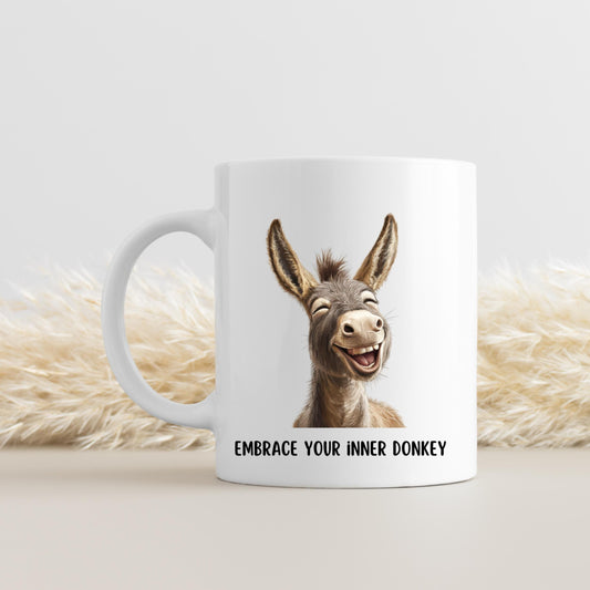Donkey Mug, Donkey Lover Gifts,Funny Novelty Gift Mug