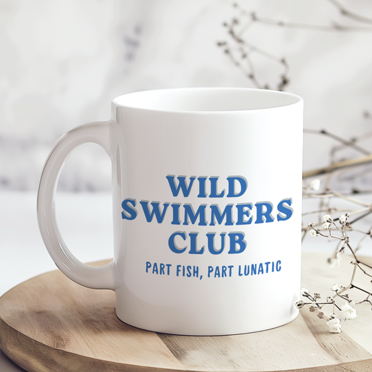 Wild Swimmer Gift, Funny Swimming Gift, Open Water Swimming, Swimming lover gift