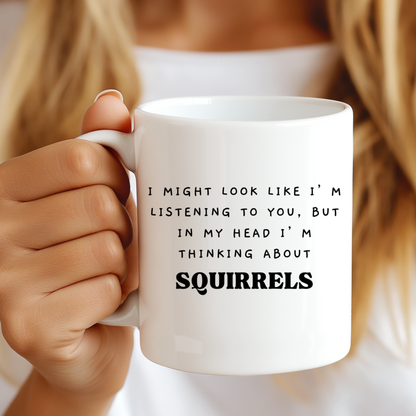 Squirrel mug, Squirrel Gift, Funny Squirrel Gifts, Squirrel Lover Gift, Funny Gift