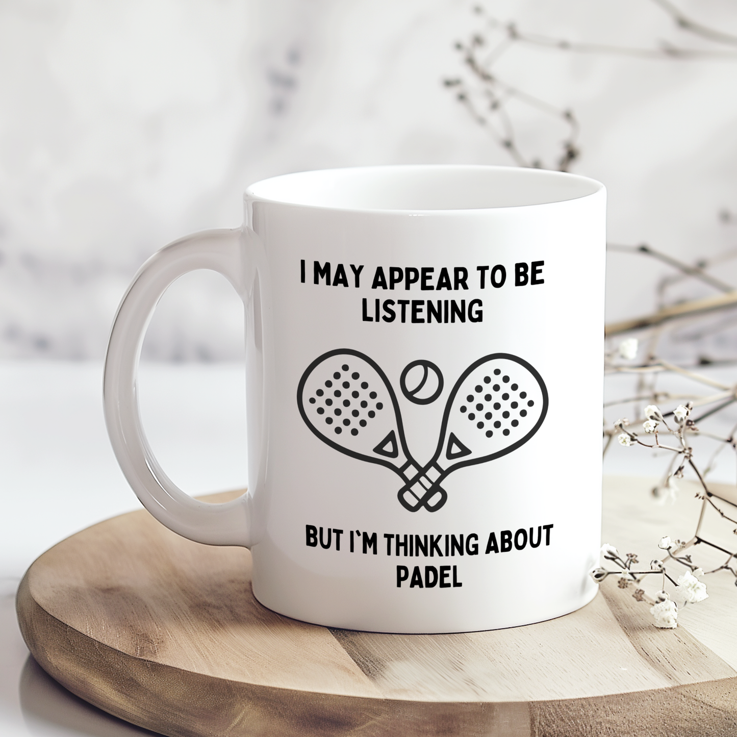 Padel Mug, Padel Gift, Funny Padel Gifts, Padel Lover Gift, Funny Mug
