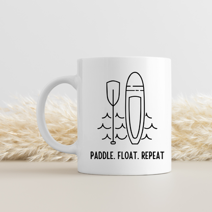 Paddle Board Mug, Funny Paddle Boarding Mug, Paddle Boarding Gift