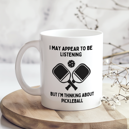 Pickleball Mug, Pickleball Gift, Funny Pickleball Gifts, Pickleball Lover Gift, Funny Mug