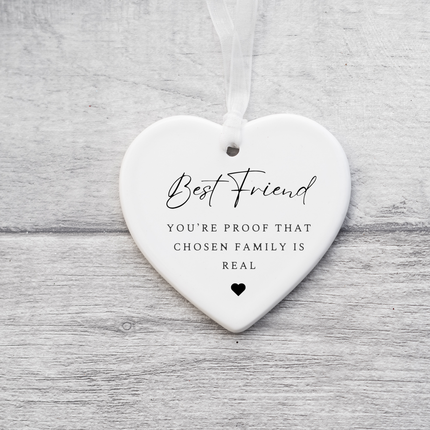 Best Friend Gift, Bestfriend Friendship Gift, Sentimental Friend Gift, inspirational Quote, Ceramic Keepsake Ornament