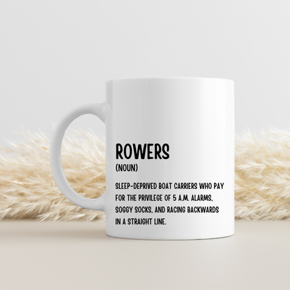 Funny Gift Mug For Rower, Rowing Lover, Funny Rowing Mug, Gift for Rowers