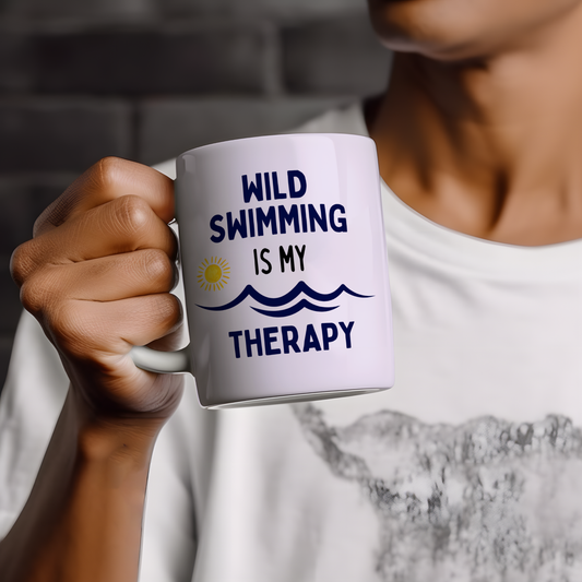 Wild Swimmer Gift, Funny Swimming Gift, Open Water Swimming, Swimming lover gift