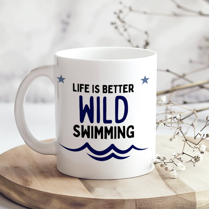 Wild Swimmer Gift, Funny Swimming Gift, Open Water Swimming, Swimming lover gift