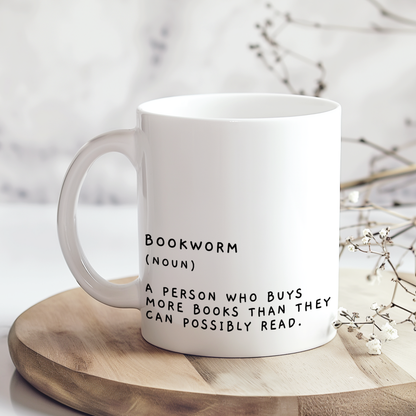 Book Mug, Bookworm Gift, Funny Bookworm Gifts, Book Lover Gift, Funny Mug, Bookworm