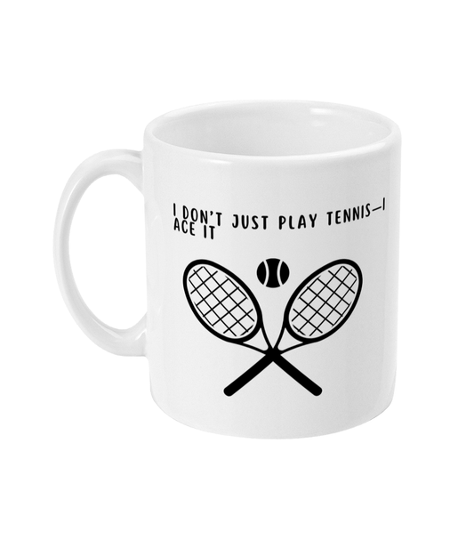 Tennis Gift, Tennis Mug, Funny Tennis Gifts, Tennis Coach gift, Gift for Tennis Players - Peach and Pine