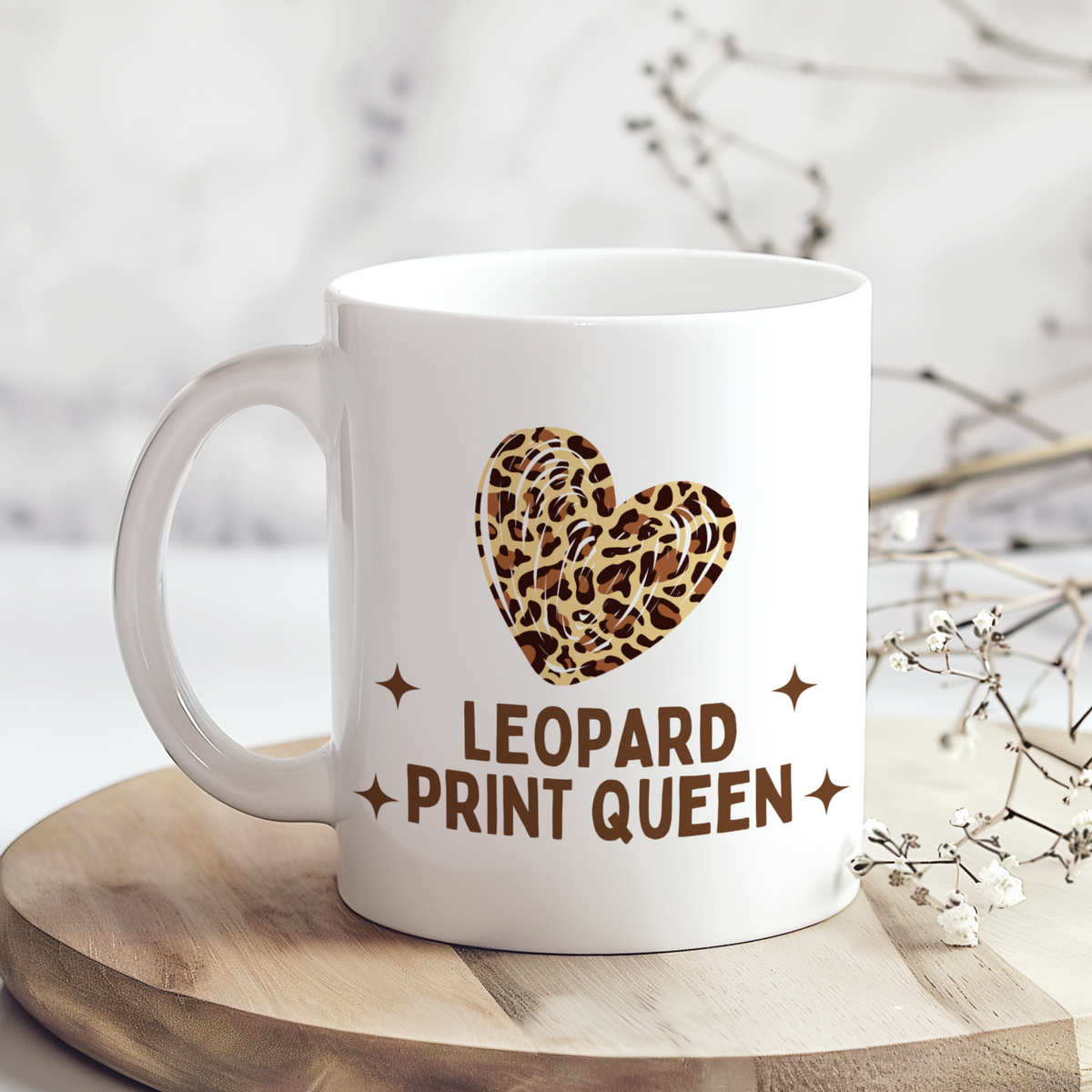 Leopard Print Queen Mug