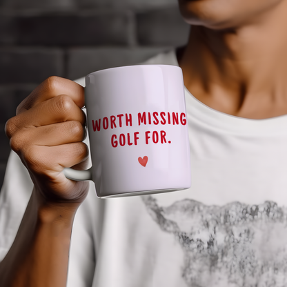 Funny Valentine’s Day Golf Mug,Funny Golf Mug,Cute Couple Gift,Anniversary Birthday Mug