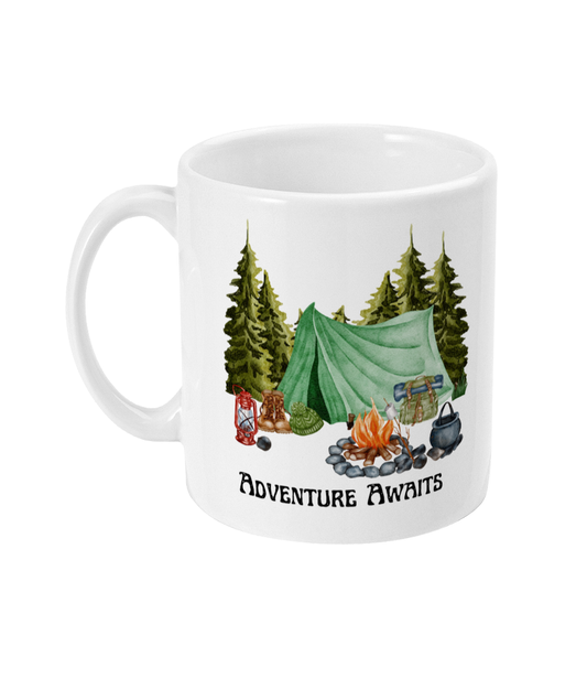 Camping Mug - Peach and Pine