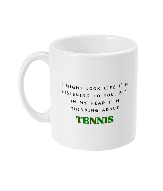 Tennis Gift, Tennis Mug, Funny Tennis Gifts, Tennis Coach gift, Gift for Tennis Players - Peach and Pine