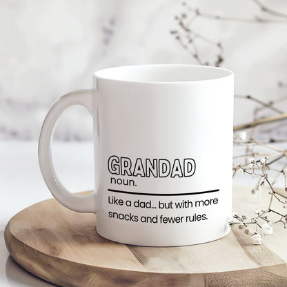 Funny Grandad Mug, Grandad Definition Mug, Grandfather Coffee Cup, Gift for Grandad, Father’s Day Grandad Mug, Grandpa Gift (Copy)