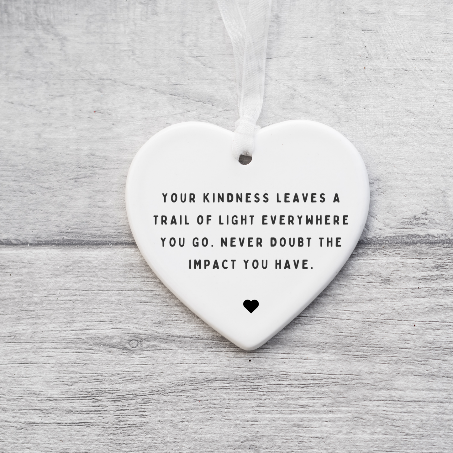 Friendship Gift, Sentimental Friend Gift, inspirational Quote, Ceramic Keepsake Ornament