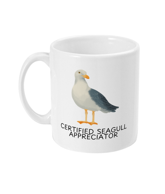Seagull Mug, Seagull lover gift, seagull mug, seagull gift, Funny Seagulls Mug, Funny gift - Peach and Pine