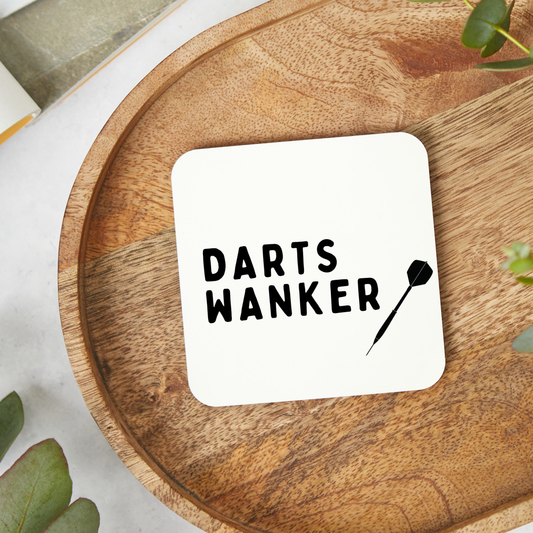 Darts Coaster,Darts Gift,Darts Lover Gift, Gift for Darts Player, Funny Gift