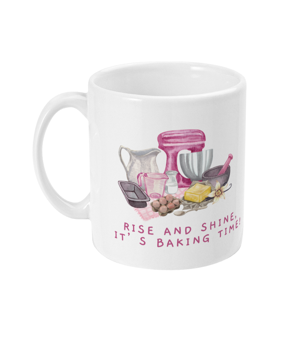 Baker's Mug, Funny Gifts For a Bakers, Baking gifts, Bake Mugs, Cake lover, baking lover - Peach and Pine
