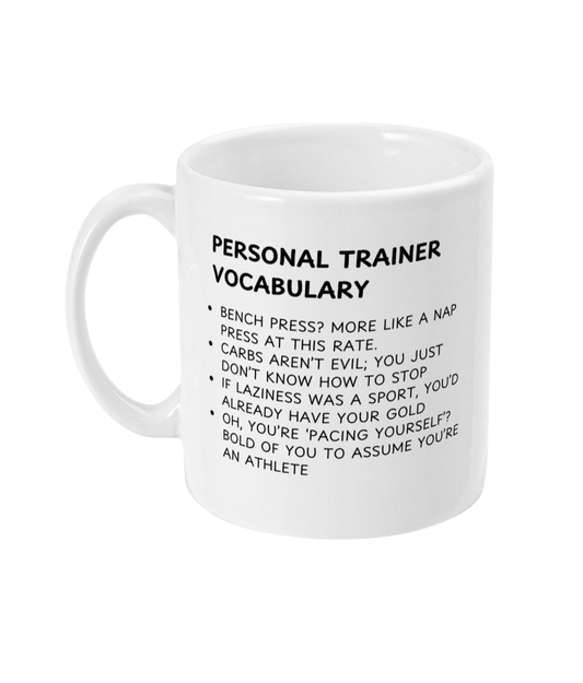 Personal Trainer Mug - Peach and Pine