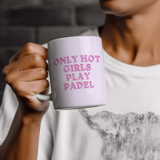 Funny padel mug featuring a humorous padel-themed design. Perfect for padel lovers, padel players, teammates, and anyone obsessed with their next game.