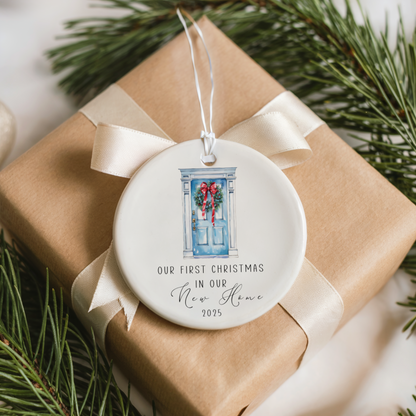 Personalised First Christmas in New Home, New Home Christmas Ornament