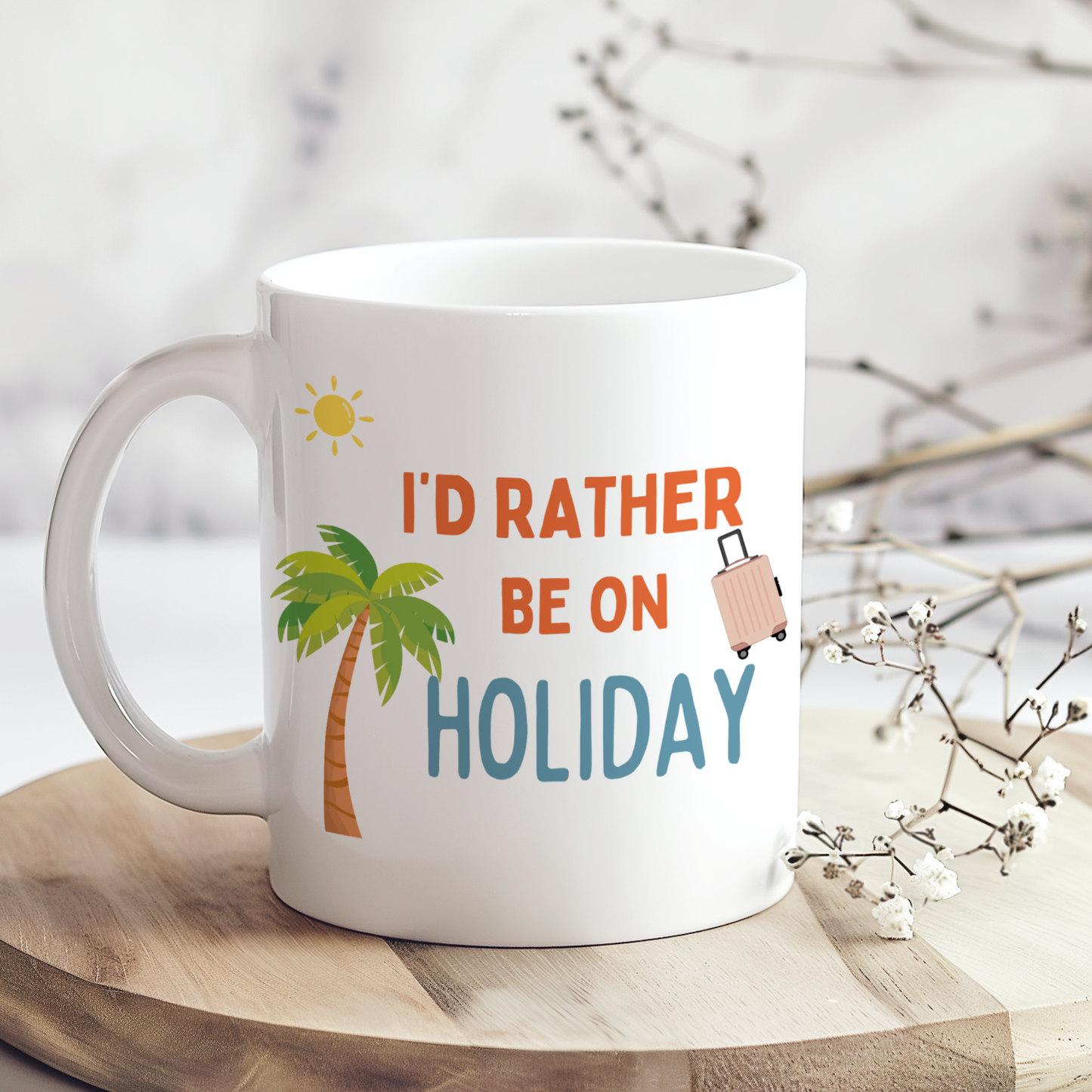 Holiday lover mug, Travel themed gift, Funny Travel present, travelling gifts