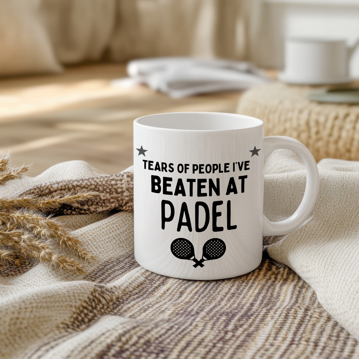Funny Padel Mug, Padel Gift, Funny Mug, Gift for Padel Player, Rude Funny Mug