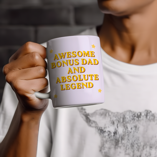 Bonus Dad Mug, Step Dad Gift, Bonus Dad Definition Mug, Fathers Day Gift for Stepdad, Blended Family Mug, Bonus Father Coffee Mug (Copy)
