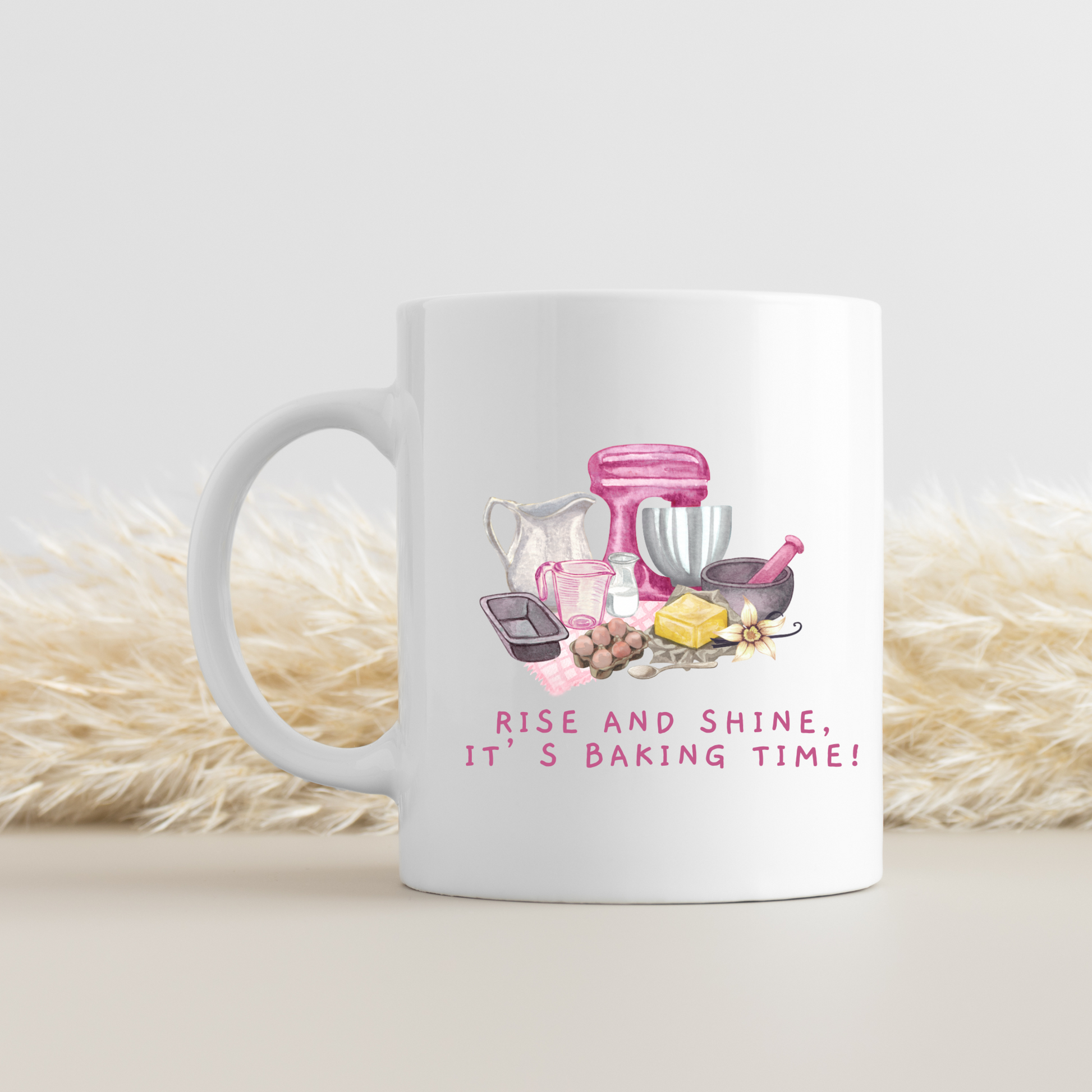 Baker's Mug, Funny Gifts For a Bakers, Baking gifts, Bake Mugs, Cake lover, baking lover - Peach and Pine