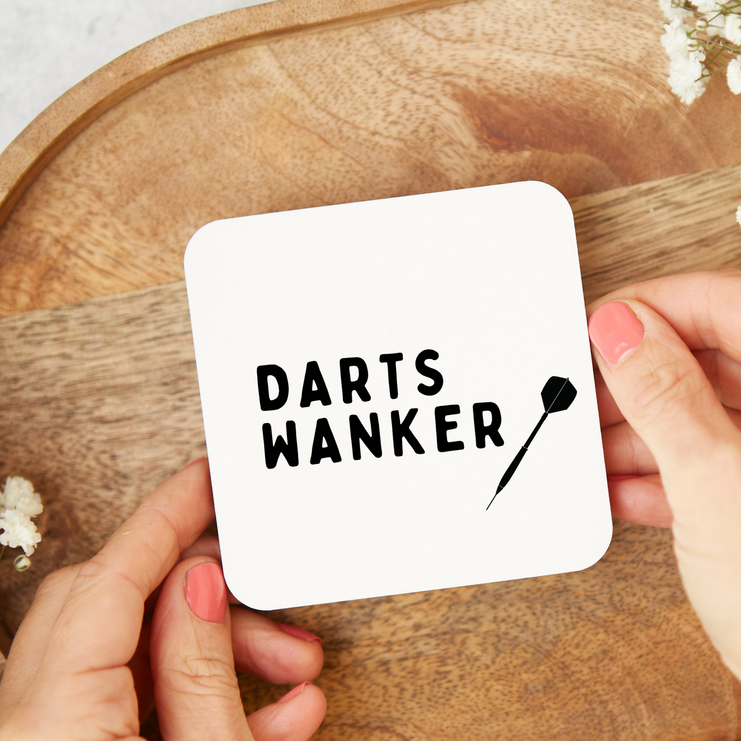 Darts Coaster,Darts Gift,Darts Lover Gift, Gift for Darts Player, Funny Gift