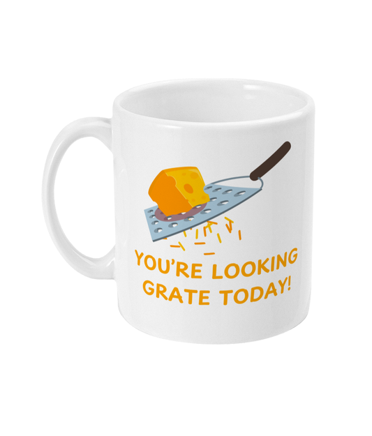 Cheese Mug, Funny Cheese Mug, Cheese Lover, Funny Mug, - Peach and Pine