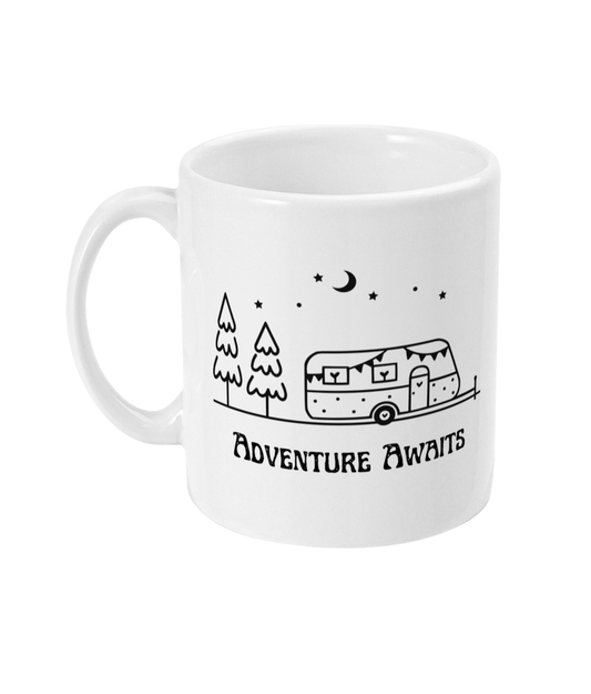 Camping Mug - Peach and Pine