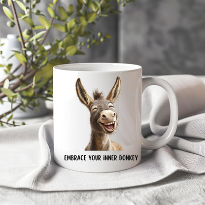 Donkey Mug, Donkey Lover Gifts,Funny Novelty Gift Mug