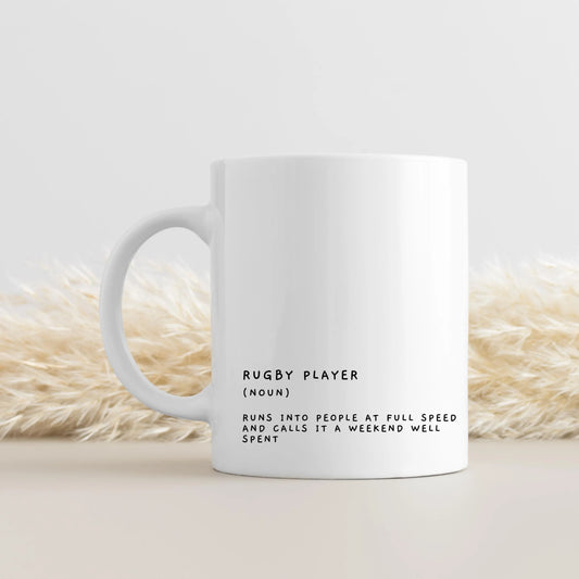 Rugby Mug, Rugby Gift idea, Funny Rugby Mug, Rugby Player Gift, Funny Mug