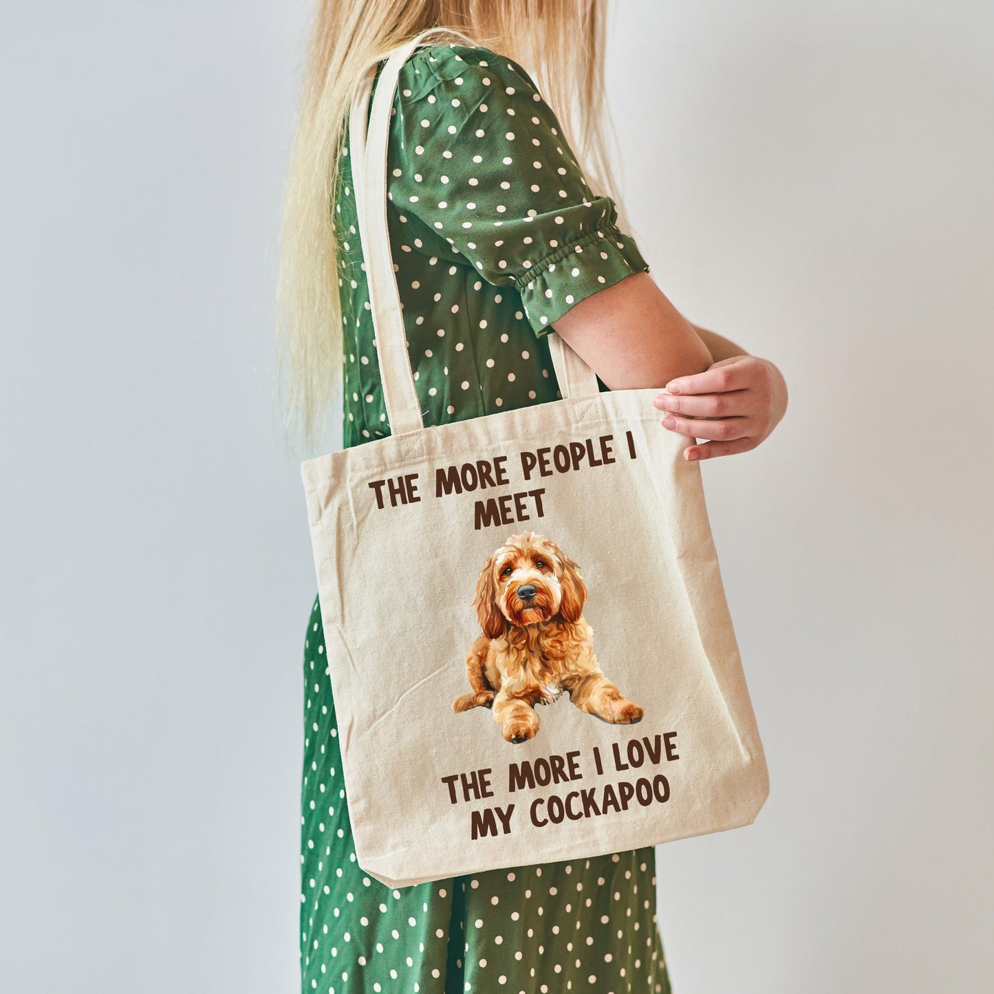 Cockapoo Gift, Cockapoo Tote Bag, Dog Lover, Cute Tote Bag, Funny Tote Bag